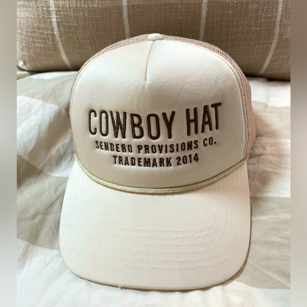 Sendero Provisions tan trucker hat Size OS
